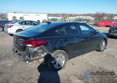 2019 Hyundai Elantra Sel из США, поврежденный, VIN KMHD84LF6KU786752